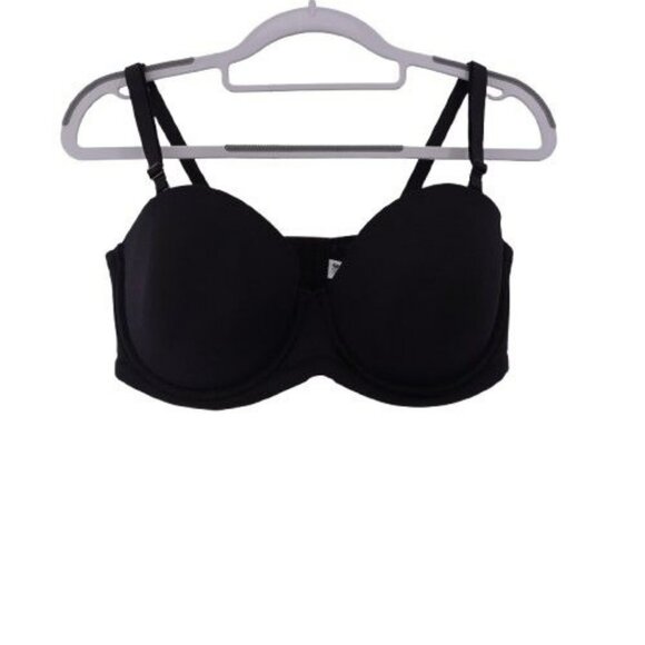 NEW Wacoal Red Carpet Full Figure Underwire Strapless Bra Size 38D Black 854119 - Picture 1 of 7
